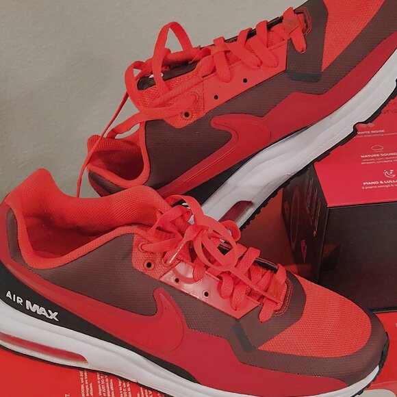Size 13 - Nike Air Max LTD 3 Red Vibrant Color Amazing Condition - Picture 8 of 9